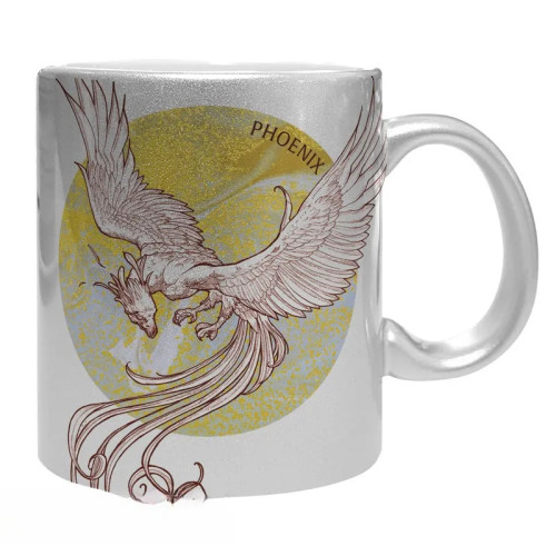 HARRY POTTER - Mug - 320 ml - Phénix - subli silver