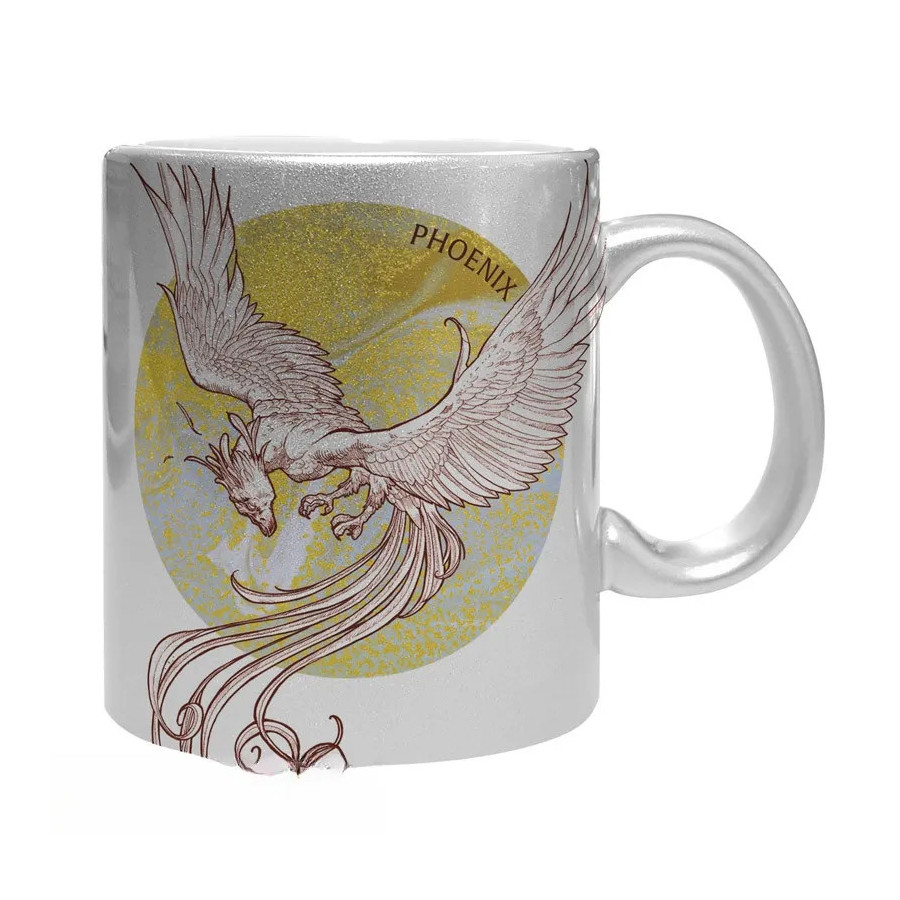 HARRY POTTER - Mug - 320 ml - Phénix - subli silver