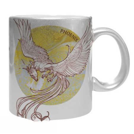 HARRY POTTER - Mug - 320 ml - Phénix - subli silver