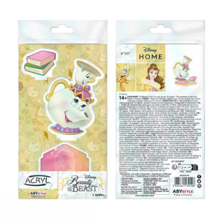 DISNEY - Acryl - Mme Samovar et Zip