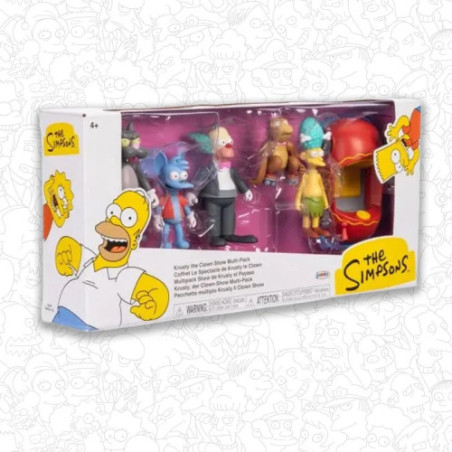 The Simpsons Jakks Pacific Multipack Krusty The Clown Fig 6,3cm