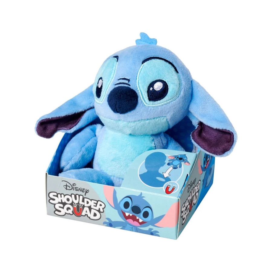STITCH - Peluche Epaule avec Aimant