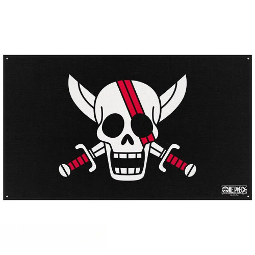 ONE PIECE - Drapeau "Red hair Pirates" (70x120)