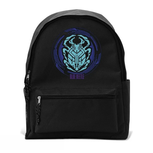 DC COMICS - Sac à dos noir - " Logo Blue Beetle"