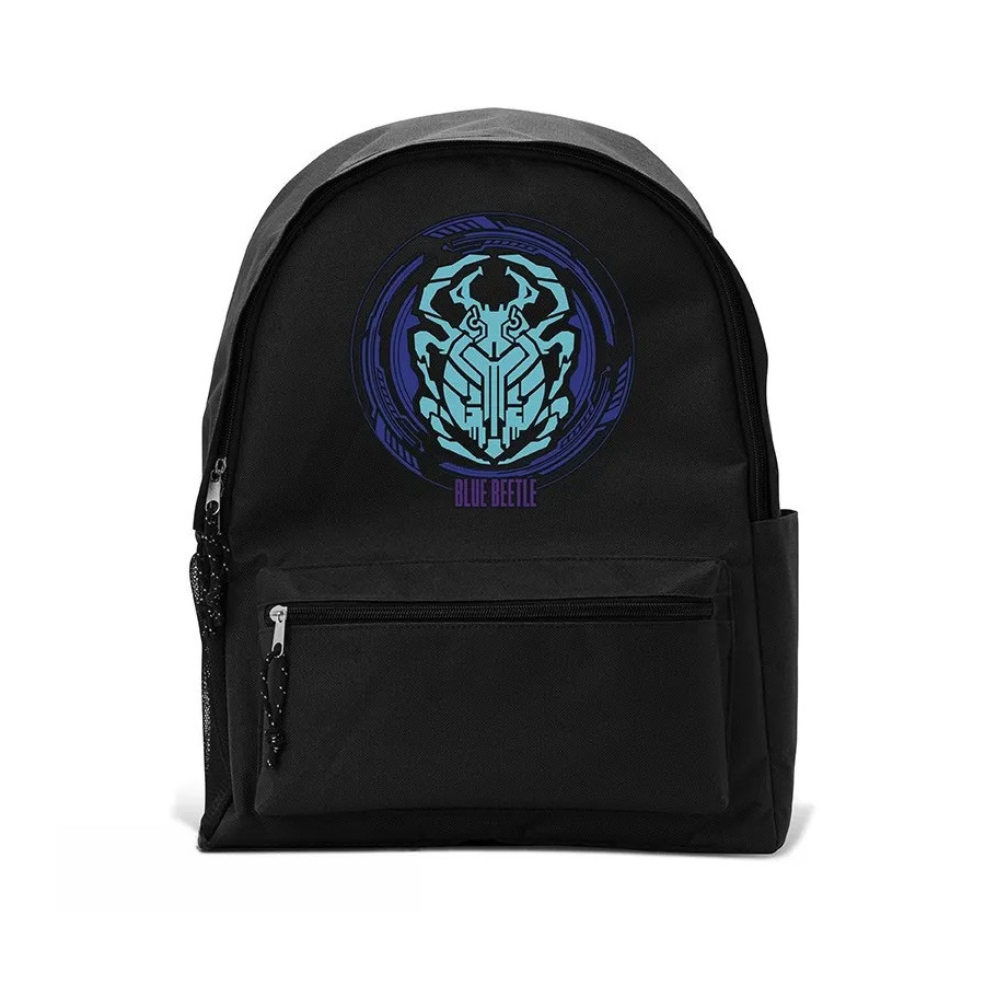 DC COMICS - Sac à dos noir - " Logo Blue Beetle"