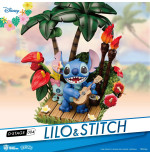 Disney diorama PVC D-Stage Stitch 14 cm