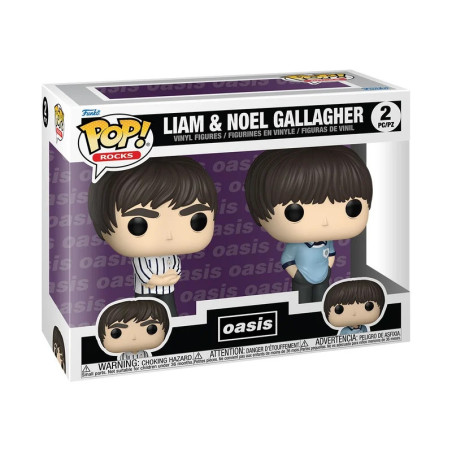 Oasis pack 2 FUNKO POP !  Liam & Noel Gallagher