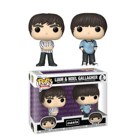 Oasis pack 2 FUNKO POP !  Liam & Noel Gallagher
