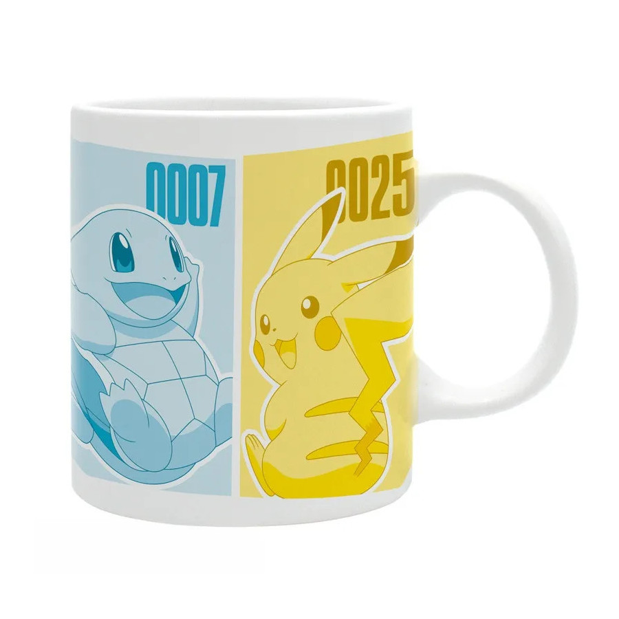 POKEMON - Mug - 320 ml - Pikachu & Kanto Starters - subli