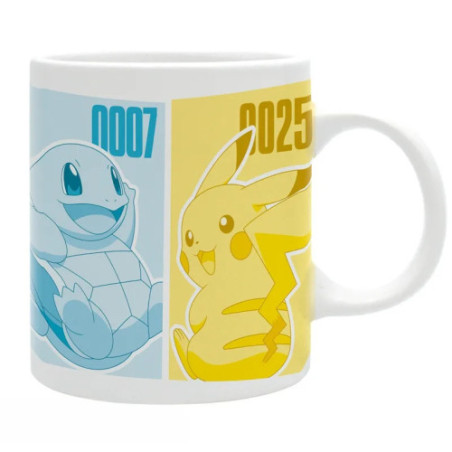 POKEMON - Mug - 320 ml - Pikachu & Kanto Starters - subli