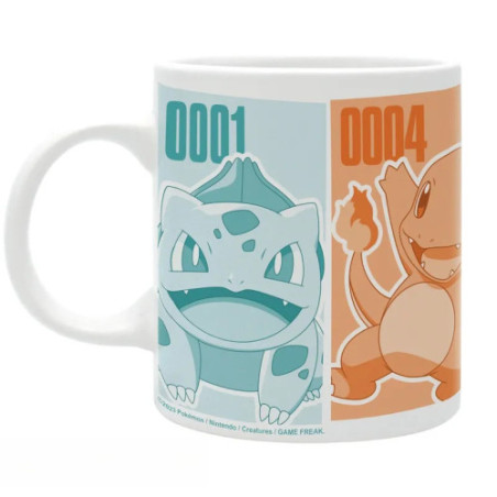 POKEMON - Mug - 320 ml - Pikachu & Kanto Starters - subli