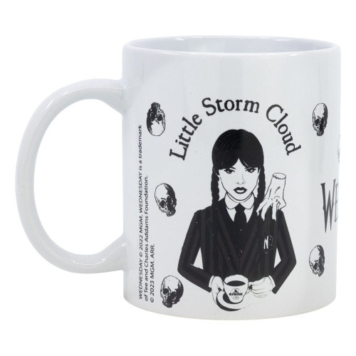 Wednesday (Mercredi) - Mug Nevermore - (tasse 380ml)