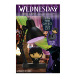 Wednesday lampe LED mini avec figurine 10 cm