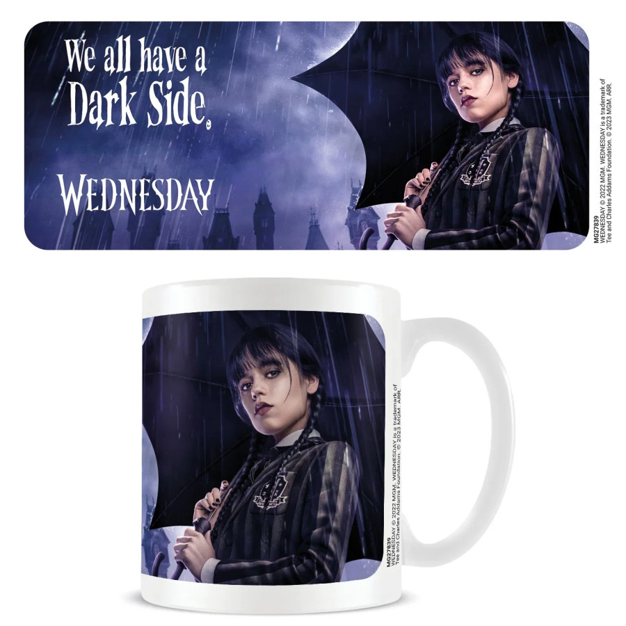 Wednesday (Mercredi) - Mug Dark Side - (tasse 315ml)
