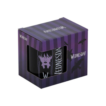 Wednesday (Mercredi) - Mug Emblème Nevermore - (tasse 325ml)