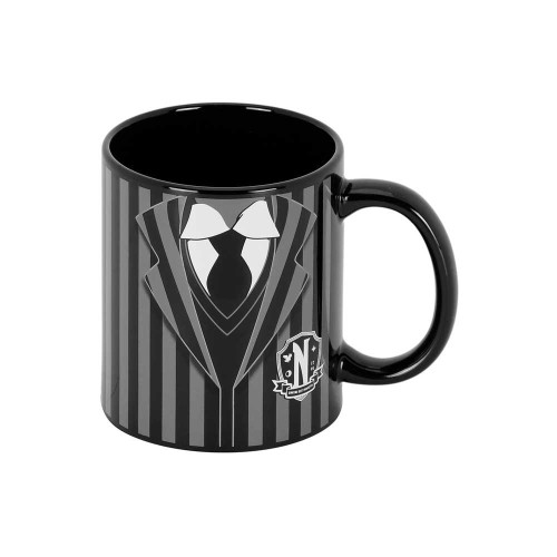 Wednesday (Mercredi) - Mug Emblème Nevermore - (tasse 325ml)