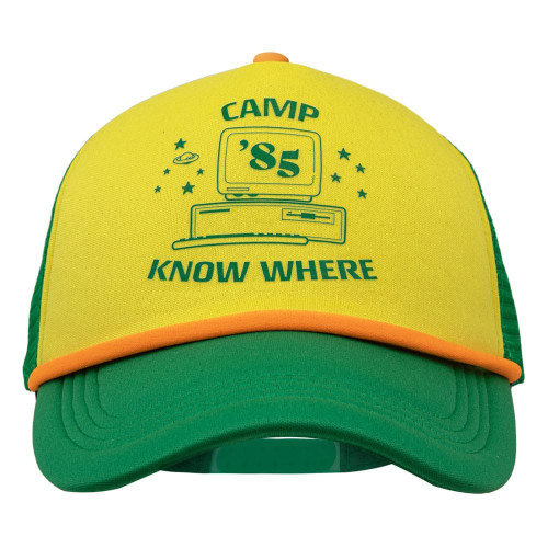 Stranger Things - Casquette Dustin -  Camp Know Where