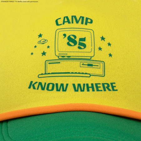 Stranger Things - Casquette Dustin -  Camp Know Where