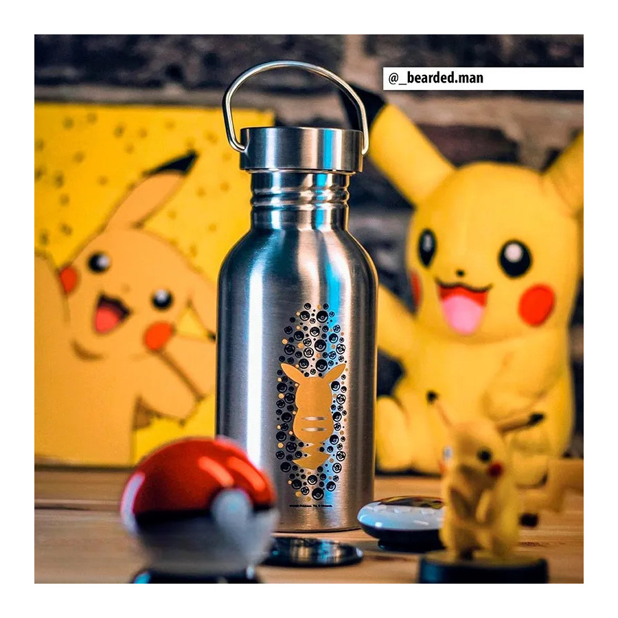 POKEMON - Gourde Métal - Pikachu