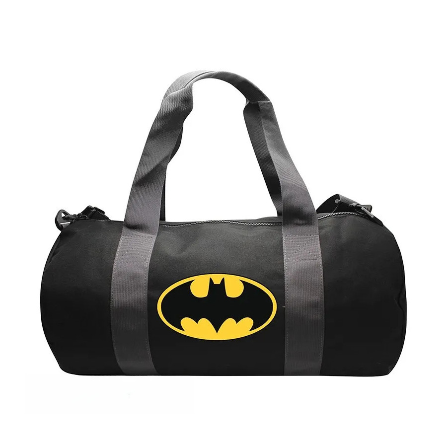 DC COMICS - Sac de sport "Batman" - Grey/Black