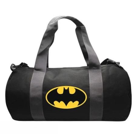 DC COMICS - Sac de sport "Batman" - Grey/Black