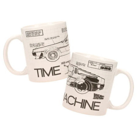 Retour Vers Le Futur Mug Time Machine