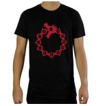 THE SEVEN DEADLY SINS - Tshirt "Emblèmes" homme MC black- basic