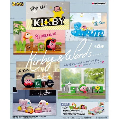 Kirby & Words Boite 6pcs