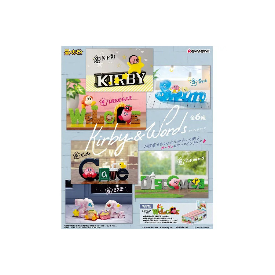 Kirby & Words Boite 6pcs