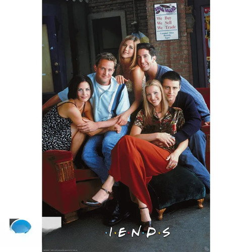 FRIENDS - Poster Maxi 91,5x61 FSC MIX - Groupe Iconique