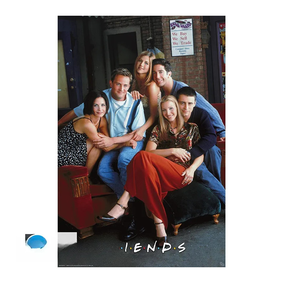 FRIENDS - Poster Maxi 91,5x61 FSC MIX - Groupe Iconique