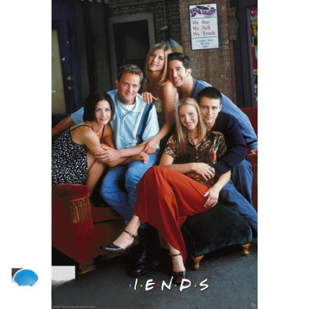 FRIENDS - Poster Maxi 91,5x61 FSC MIX - Groupe Iconique