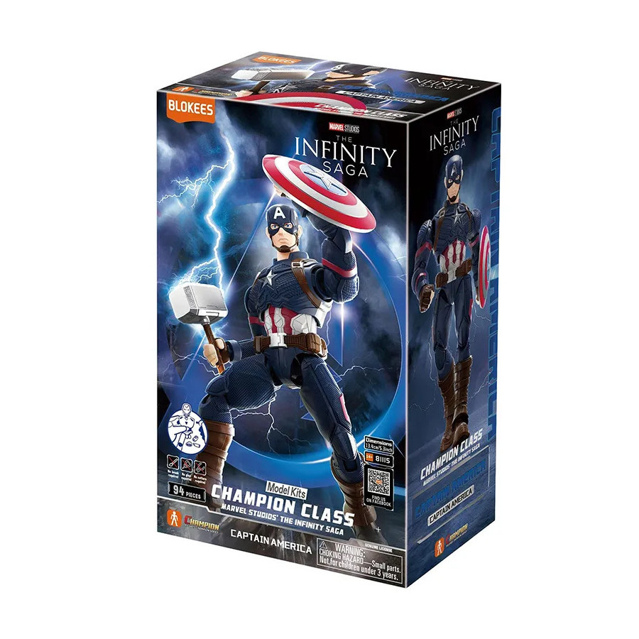 Marvel Heros Blokees Champion Class 03 Captain America