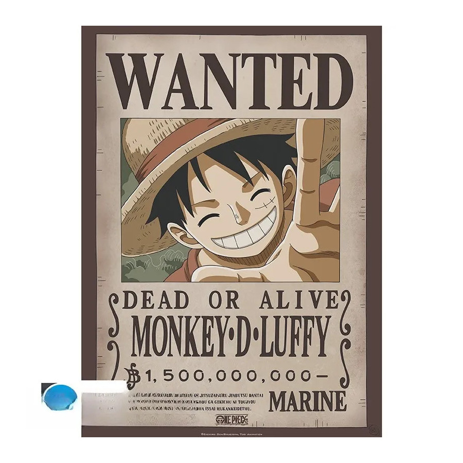 ONE PIECE - Poster Chibi 52x38 - Wanted Luffy