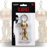 Scarface Porte Cle Metal 7cm The World Is Yours 3D