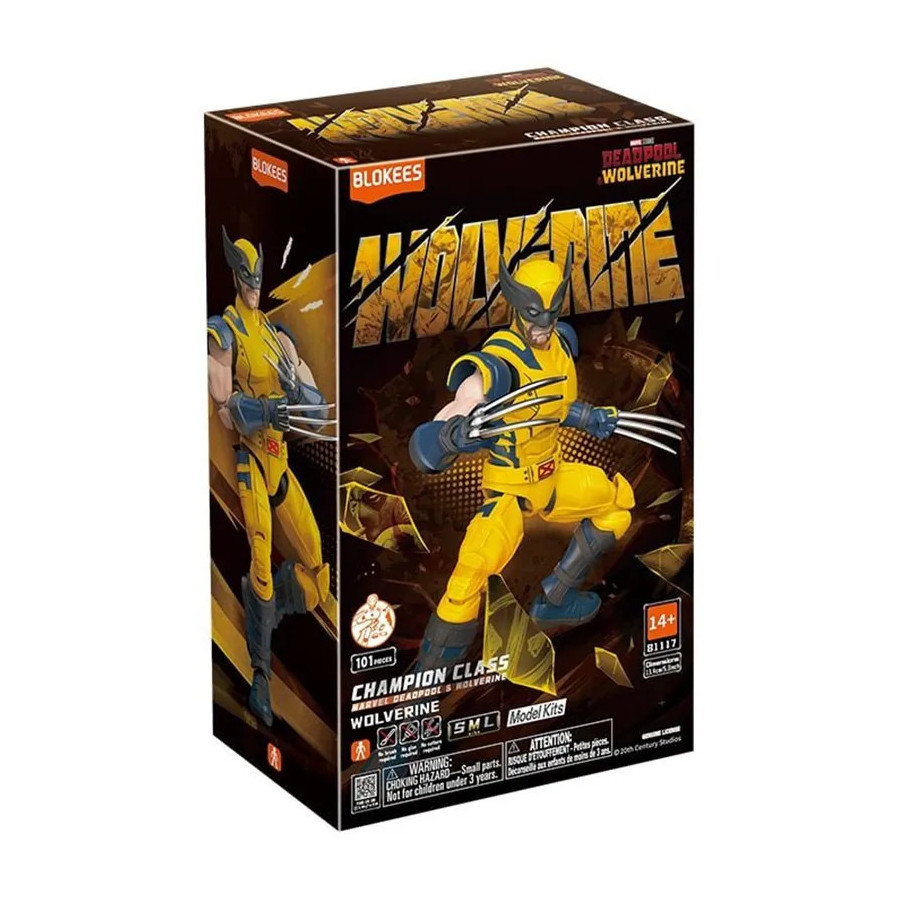 Marvel Heros Blokees Champion Class 05 Wolverine