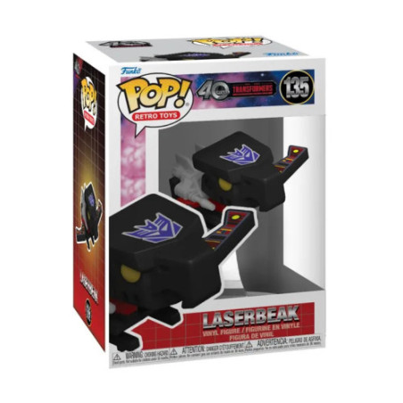 Transformers Retro Toys Pop Laserbeak + Chase