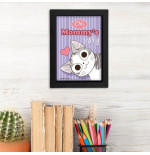 CHI - Cadre Kraft Noir 15x20 - Family&Friends - Mommy's