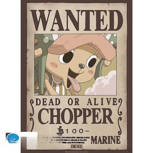 ONE PIECE - Poster Chibi 52x38 - Wanted Chopper