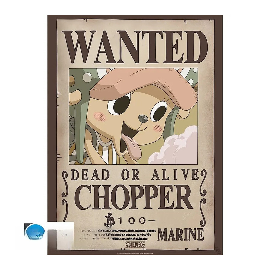 ONE PIECE - Poster Chibi 52x38 - Wanted Chopper