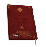HARRY POTTER - Cahier A5 Gryffondor