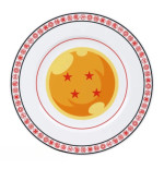 DRAGON BALL - Set de 4 Assiettes - Emblèmes