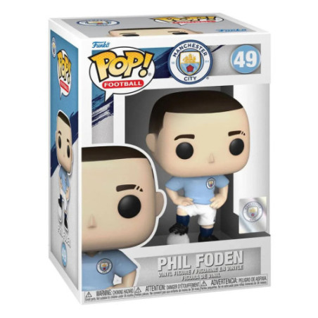 Manchester City F.C. POP! Football Vinyl Figurine Phil Foden 9 cm