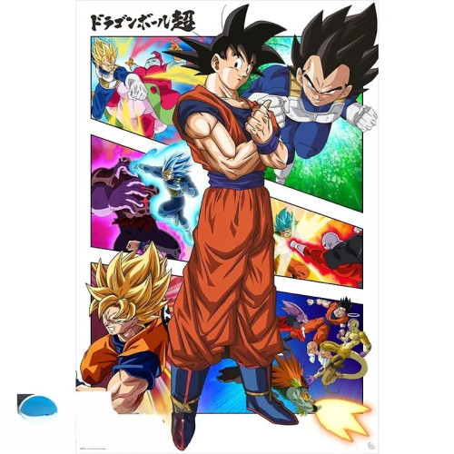 DRAGON BALL SUPER - Poster Maxi 91,5x61 FSC MIX - Cases animés