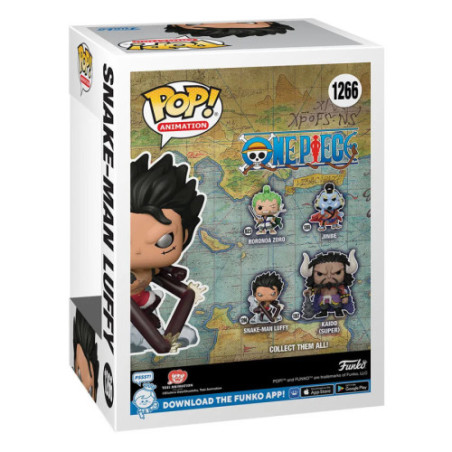 One Piece Pop Snake-Man Luffy