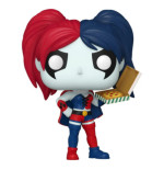 DC Comics: Harley Quinn Takeover POP! Heroes Vinyl figurine Harley with Pizza 9 cm