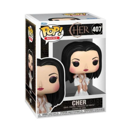 Cher POP! Rocks Vinyl Figurine Cher(Met Gala 1974) 9 cm