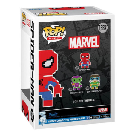 Marvel POP! 8-Bit Vinyl Figurine Spider-Man 9 cm
