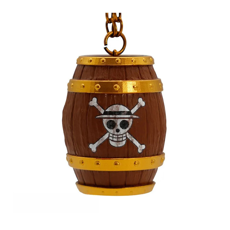 ONE PIECE - Porte-clés 3D - Tonneau