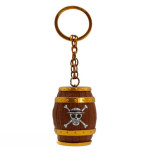ONE PIECE - Porte-clés 3D - Tonneau